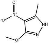 1H-Pyrazole,  3-methoxy-5-methyl-4-nitro-|5-甲氧基-3-甲基-4-硝基-1H-吡唑