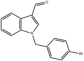 1-(4-BROMO-BENZYL)-1H-INDOLE-3-CARBALDEHYDE|1-(4-溴苄基)-1H-吲哚-3-甲醛