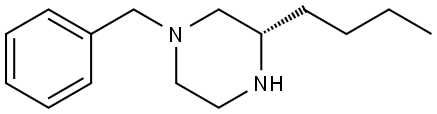 1-Benzyl-3-butylpiperazine Structure
