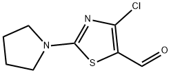 4-CHLORO-2-(1-PYRROLIDINO)-5-THIAZOLECARBOXALDEHYDE|4-CHLORO-2-(1-PYRROLIDINO)-5-THIAZOLECARBOXALDEHYDE