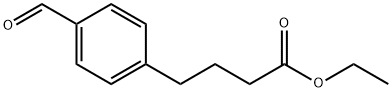 ethyl 4-(4-formylphenyl)butanoate Struktur