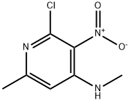 2-CHLORO-N,6-DIMETHYL-3-NITROPYRIDIN-4-AMINE