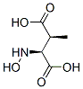 L-Aspartic acid, N-hydroxy-3-methyl-, (3S)- (9CI) Struktur