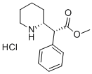 D-THREO-METHYLPHENIDATE HYDROCHLORIDE Structure
