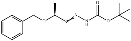 (S)-O-BENZYLLACTALDEHYDE-N-(TERT-BUTOXYCARBONYL)HYDRAZONE|S-N-(2-苄氧基-丙烯基)-肼基甲酸叔丁酯