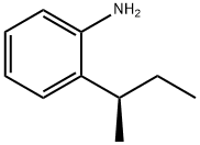 Benzenamine, 2-(1-methylpropyl)-, (R)- (9CI) Struktur