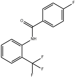 4-Fluoro-N-[2-(trifluoroMethyl)phenyl]benzaMide, 97% Struktur