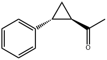 Ethanone, 1-[(1R,2R)-2-phenylcyclopropyl]- (9CI) Struktur