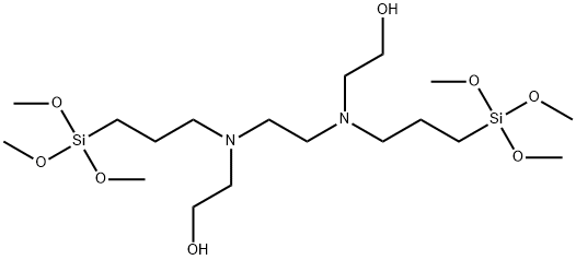 N,N'-BIS(HYDROXYETHYL)-N,N'-BIS(TRIMETHOXYSILYLPROPYL)ETHYLENEDIAMINE|N,N'-双(2-羟乙基)-N,N'-双(三甲氧基硅丙基)乙二胺