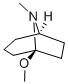 8-Azabicyclo[3.2.1]octane,1-methoxy-8-methyl-(9CI) Struktur