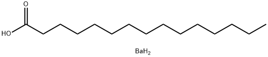barium pentadecanoate Structure