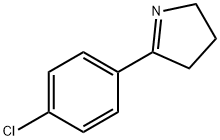 5-(4-CHLORO-PHENYL)-3,4-DIHYDRO-2H-PYRROLE, 22217-78-3, 结构式