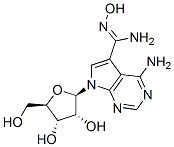 7H-Pyrrolo[2,3-d]pyrimidine-5-carboxamidoxime, 4-amino-7-.beta.-D-ribo furanosyl-|化合物 NSC 107512