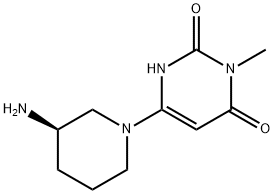 2,4(1H,3H)-Pyrimidinedione, 6-[(3R)-3-amino-1-piperidinyl]-3-methyl-|阿格列汀杂质05