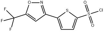 5-[5-(TRIFLUOROMETHYL)ISOXAZOL-3-YL]THIOPHENE-2-SULFONYL CHLORIDE price.
