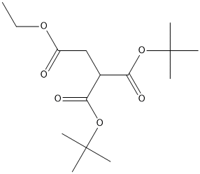 TERT-BUTYL ETHYL 2-[(TERT-BUTYL)OXYCARBONYL]BUTANE-1,4-DIOATE Structure