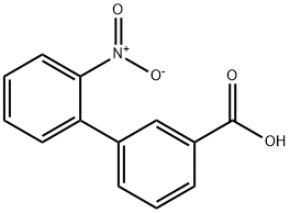 2-NITROBIPHENYL-3-CARBOXYLIC ACID, 236102-72-0, 结构式