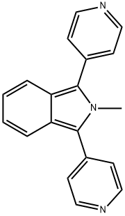 2-Methyl-1,3-di-4-pyridylisoindole Structure