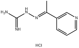 2-((E)-1-(3-pyridyl)ethylidene)-1-hydrazinecarboximidamide
hydrochloride|2-((E)-1-(3-PYRIDYL)ETHYLIDENE)-1-HYDRAZINECARBOXIMIDAMIDEHYDROCHLORIDE