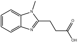 3-(1-METHYL-1H-BENZOIMIDAZOL-2-YL)-프로피온산