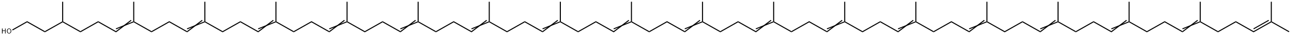 dihydrooctadecaprenol Structure