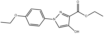 ETHYL 1-(4-ETHOXYPHENYL)-4-HYDROXY-1H-PYRAZOLE-3-CARBOXYLATE|ETHYL 1-(4-ETHOXYPHENYL)-4-HYDROXY-1H-PYRAZOLE-3-CARBOXYLATE