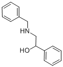 2-(benzylamino)-1-phenyl-ethanol Struktur