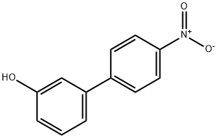 4'-NITRO-3-BIPHENYLOL Structure
