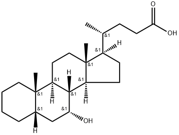 (4R)-4-[(5S,7R,8S,9S,10S,13R,14S,17R)-7-hydroxy-10,13-dimethyl-2,3,4,5,6,7,8,9,11,12,14,15,16,17-tetradecahydro-1H-cyclopenta[a]phenanthren-17-yl]pentanoic acid|熊去氧胆酸杂质3