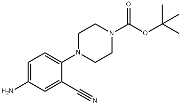 tert-Butyl 4-(4-aMino-2-cyanophenyl)piperazine-1-carboxylate|叔丁基4-(4-氨基-2-氰基苯基)哌嗪-1-羧酸酯