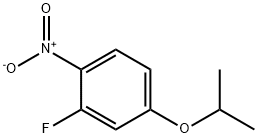 2-氟-4-异丙氧基-1-硝基苯, 28987-50-0, 结构式