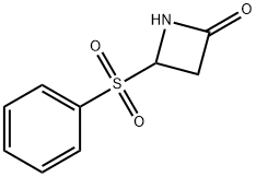 4-(苯砜基)-2-氮杂环丁酮, 31899-01-1, 结构式