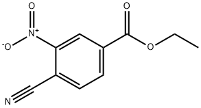 ETHYL 4-CYANO-3-NITROBENZOATE Struktur
