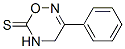 4,5-Dihydro-3-phenyl-6H-1,2,5-oxadiazine-6-thione Struktur