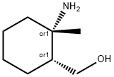 CIS-2-HYDROXYMETHYL-1-METHYL-1-CYCLOHEXYLAMINE, 34199-38-7, 结构式