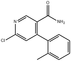 6-CHLORO-4-O-TOLYL-NICOTINAMIDE