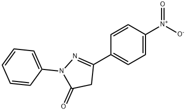 3-(4-NITROPHENYL)-1-PHENYL-2-PYRAZOLIN-5-ONE|TCS PRP INHIBITOR 13