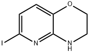 6-IODO-3,4-DIHYDRO-2H-PYRIDO[3,2-B][1,4]OXAZINE Struktur