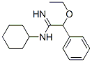 N1-Cyclohexyl-2-ethoxy-2-phenylacetamidine Struktur