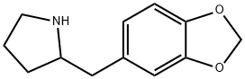 2-(benzo[d][1,3]dioxol-5-ylMethyl)pyrrolidine Structure