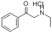 에타논,2-(ETHYLAMINO)-1-PHENYL-,염화수소
