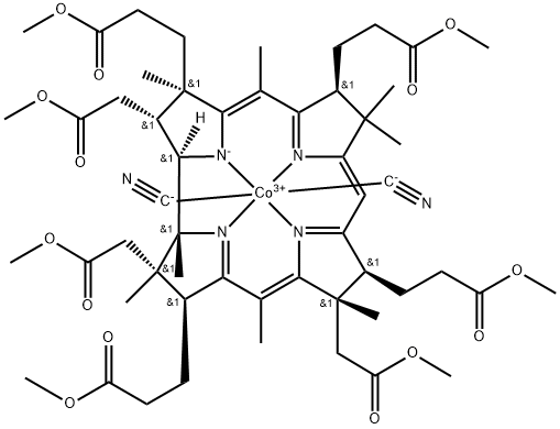DICYANOCOBYRINIC ACID HEPTAMETHYL ESTER|二氰基钴啉酸七甲酯