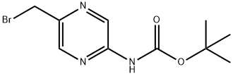 (5-Bromomethyl-pyrazin-2-yl)-carbamic acid tert-butyl ester