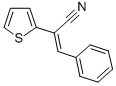 alpha-(Phenylmethylene)-2-thiopheneacetonitrile Struktur