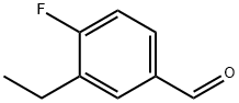Benzaldehyde, 3-ethyl-4-fluoro- (9CI) Struktur