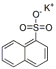 potassium naphthalene-1-sulphonate Structure