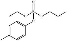 1-(ethoxy-propylsulfanyl-phosphoryl)oxy-4-methyl-benzene Struktur