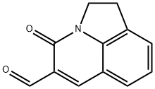 4-OXO-1,2-DIHYDRO-4H-PYRROLO[3,2,1-IJ]QUINOLINE-5-CARBALDEHYDE
|4-氧代-1,2-二氢-4H-吡咯并[3,2,1-IJ]喹啉-5-甲醛