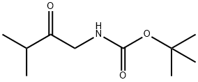 Carbamic acid, (3-methyl-2-oxobutyl)-, 1,1-dimethylethyl ester (9CI)|(3-甲基-2-氧代丁基)氨基甲酸叔丁酯