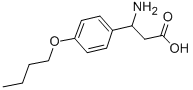3-(4-BUTOXYPHENYL)-BETA-ALANINE Structure